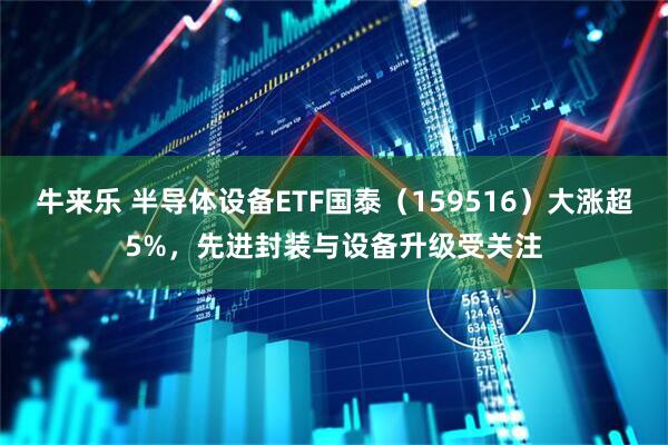 牛来乐 半导体设备ETF国泰（159516）大涨超5%，先进封装与设备升级受关注